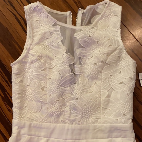 Apricot Lane Boutique Romper - lace appliqué - Picture 2 of 5